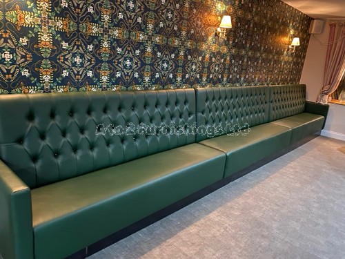Restaurant booth seating set - restaurant,