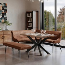 Indus Valley Henley Brown Faux