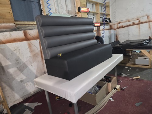 Restaurant booth seating set - restaurant,