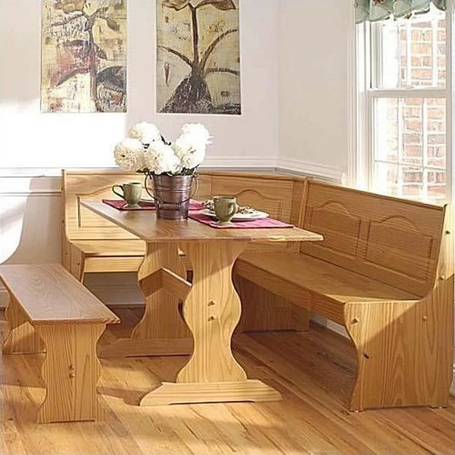Kitchen nook 3pc solid wood - solid,